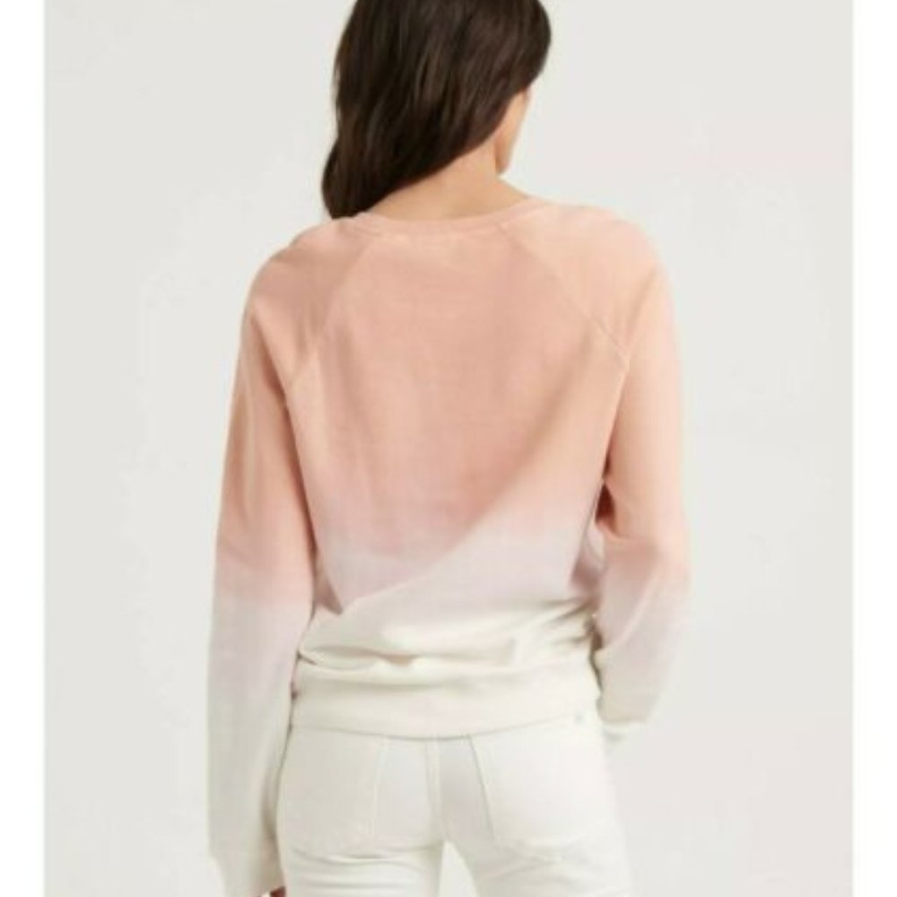 Lucky Brand Womens Ombre Pullover Sweatshirt Small - Picture 2 of 8